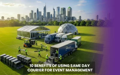 10 Benefits of Using Same Day Courier for Event Management